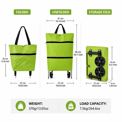 RollEase™ Foldable Rolling Tote